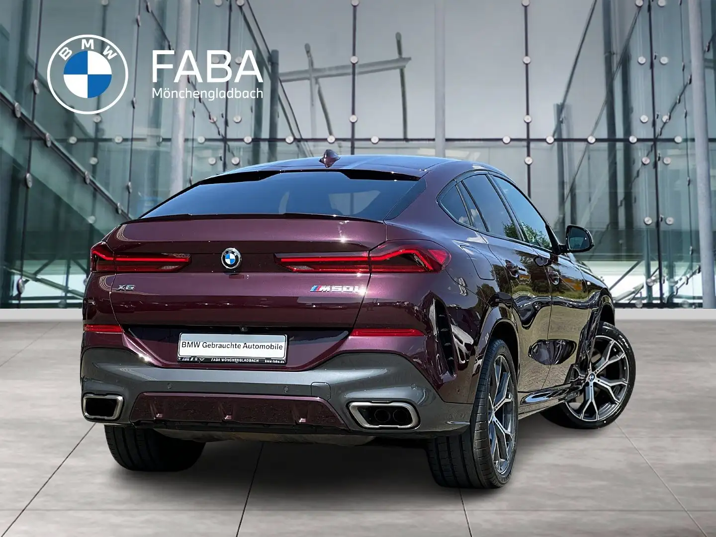 BMW X6 M50i Head-Up HiFi DAB Aktivlenkung LED WLAN Mauve - 2