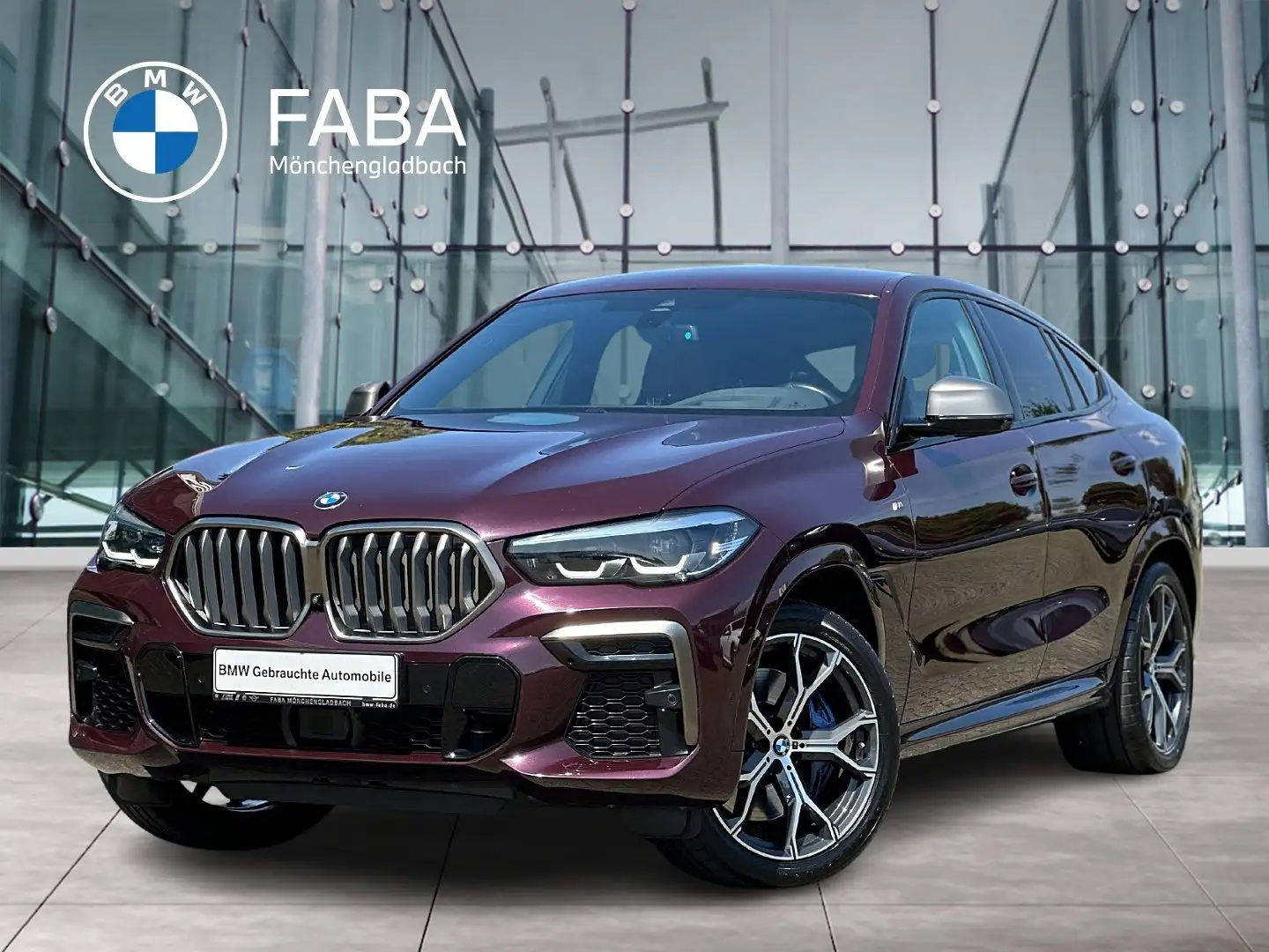 BMW X6 M50i Head-Up HiFi DAB Aktivlenkung LED WLAN Mauve - 1