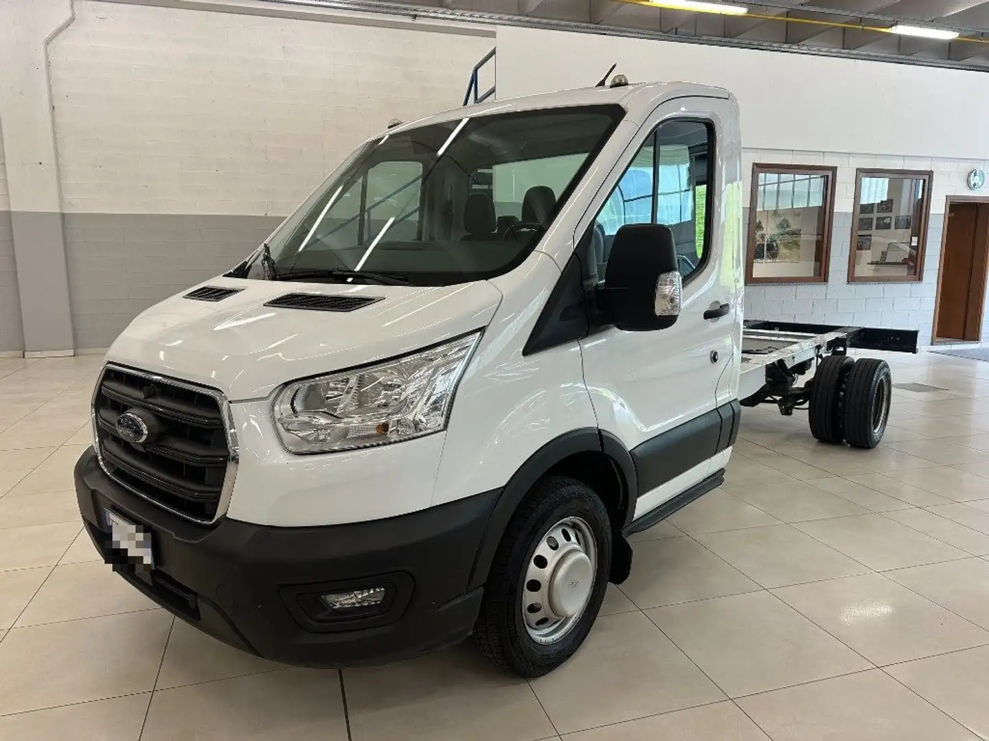 Ford Transit 350 2.0TDCi HDT 130CV RWD PL-RG Cab.Trend Bianco - 1