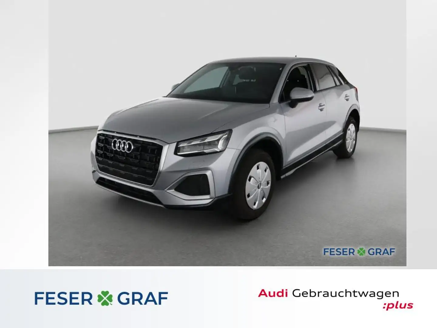 Audi Q2 35 TFSI S tronic Adv Matrix,Navi,AHK Silber - 1