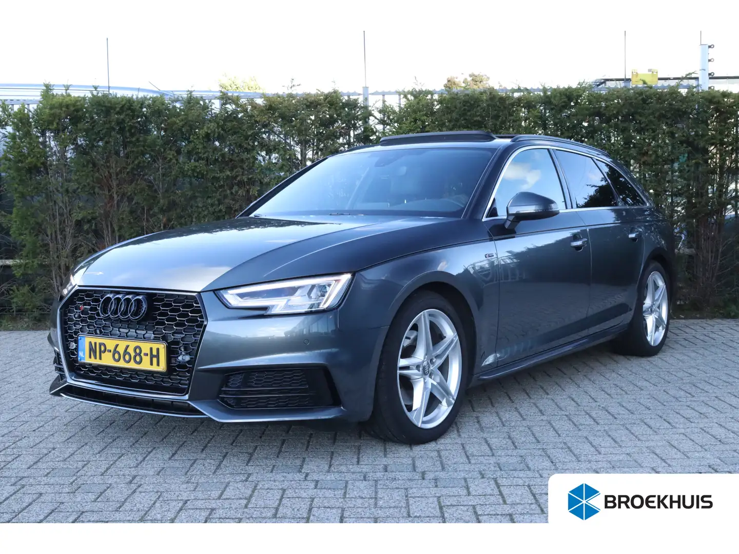 Audi A4 Avant 2.0 TFSI ultra Sport S line Edition Virtual Grijs - 1