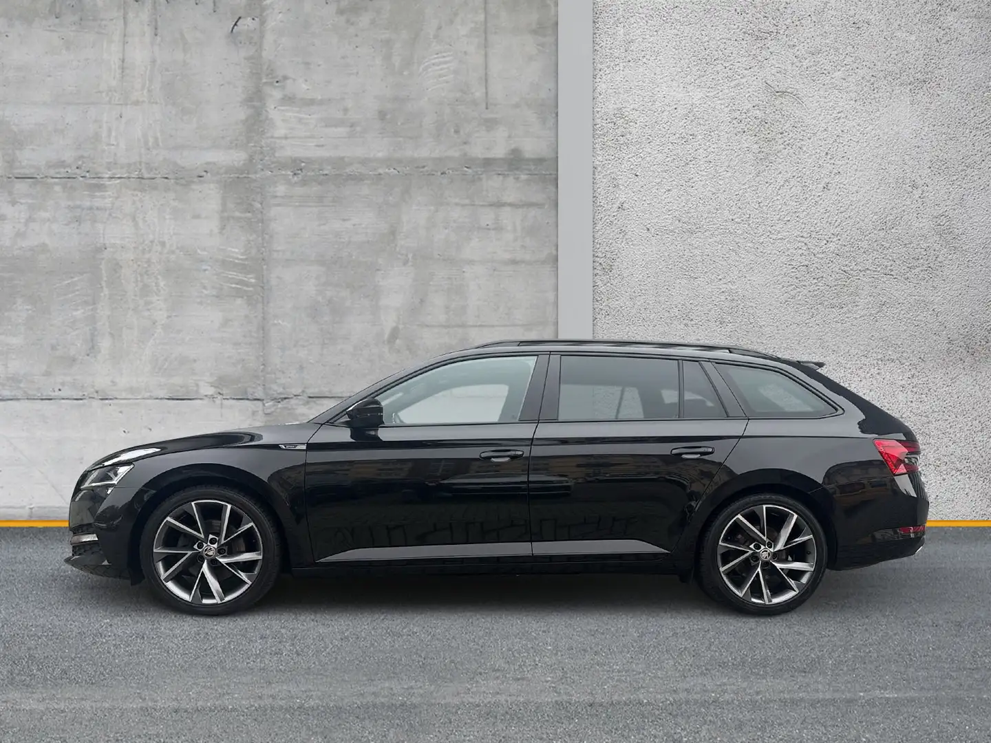 Skoda Superb Combi 2.0 TSI DSG Sportline MATRIX DCC VIRTUAL ACC Schwarz - 2