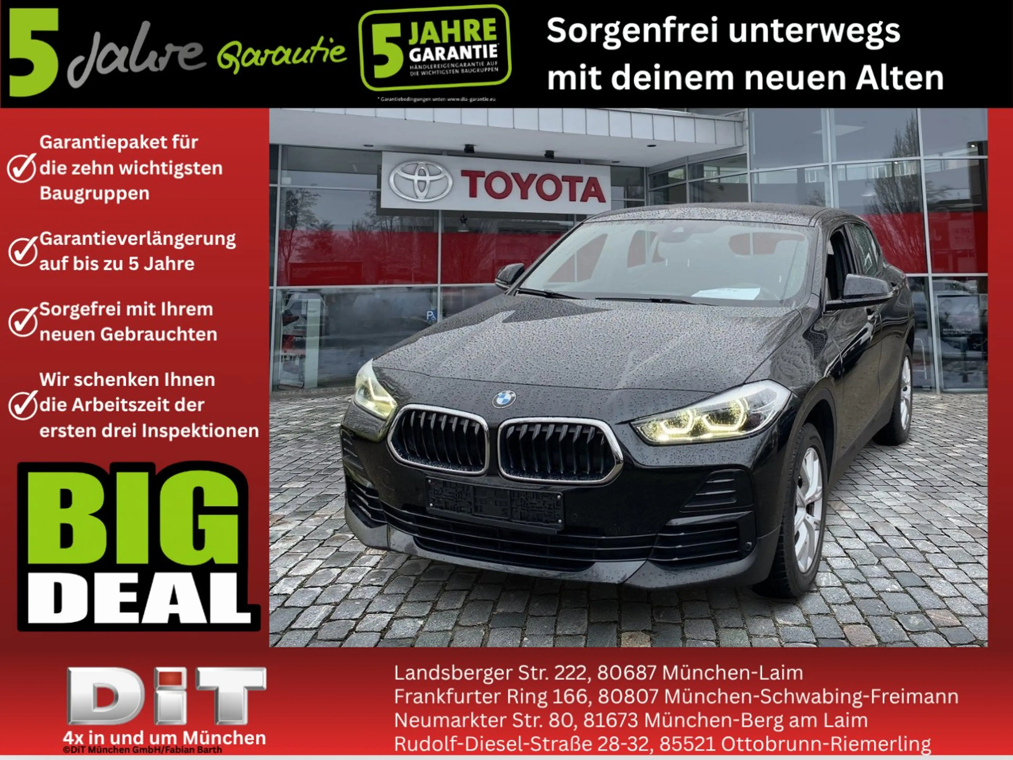 BMW X2 xDrive 18d Advantage Plus Top gewartet