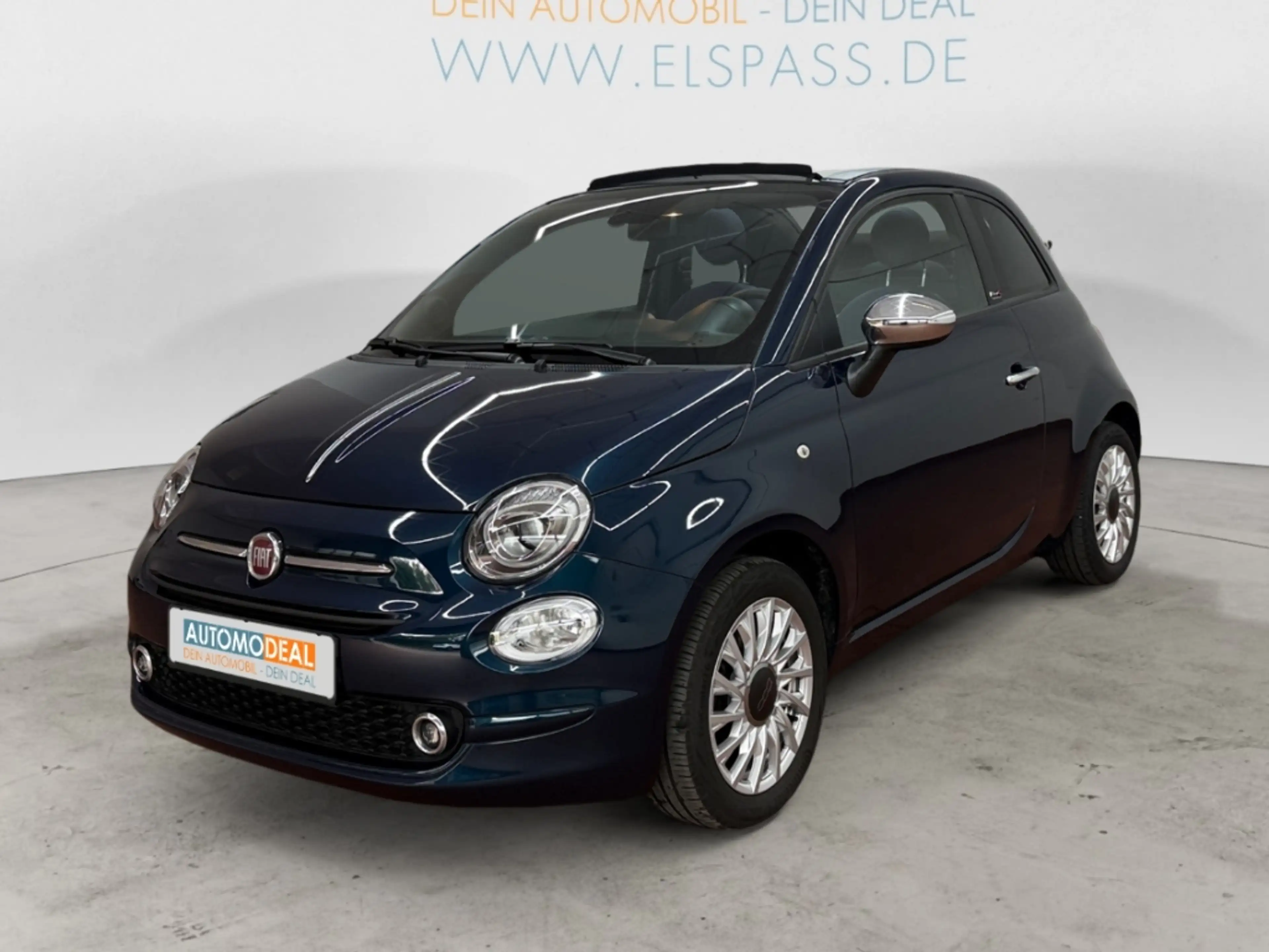 Fiat 500C Club TEMPOMAT APPLE/ANDROID ALU PDC BLUETOOTH KLIM — photo 2