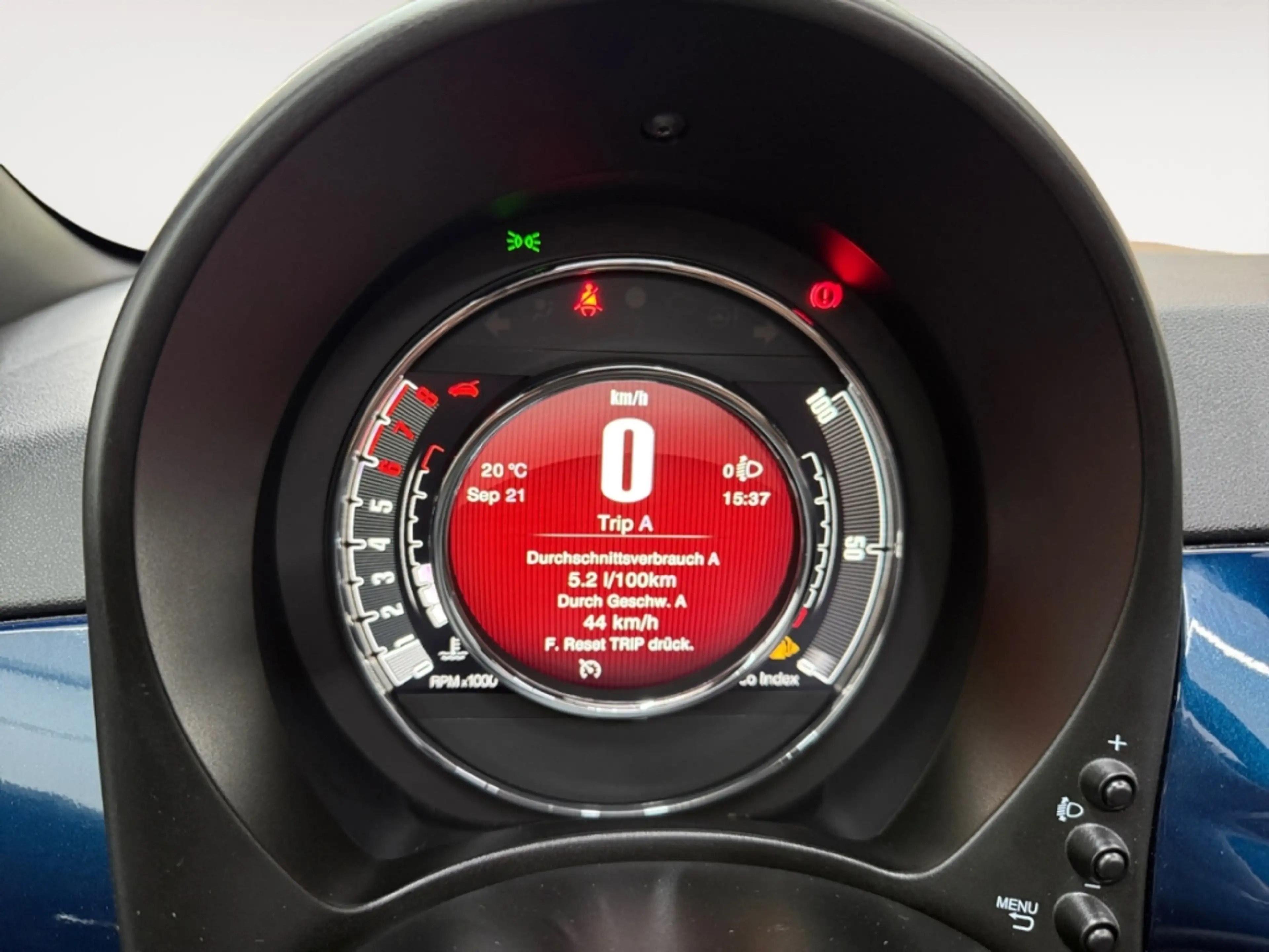 Fiat 500C Club TEMPOMAT APPLE/ANDROID ALU PDC BLUETOOTH KLIM — photo 11