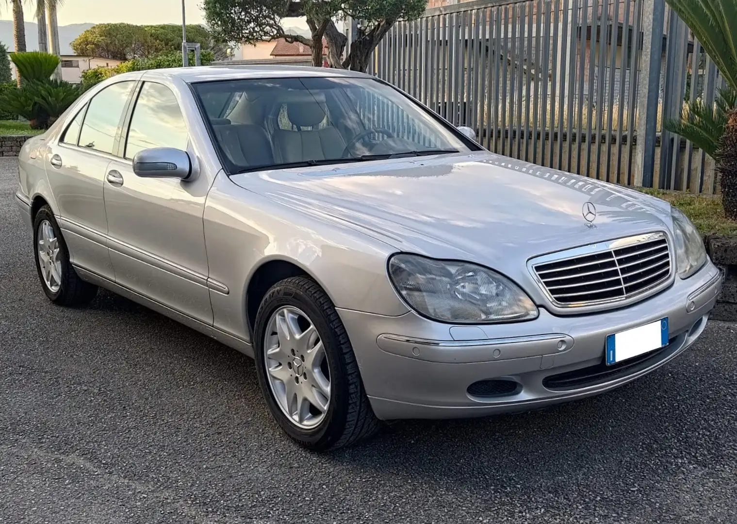 Mercedes-Benz S 320 / ISCRITTA ALL'ASI Targa ORO Argent - 1