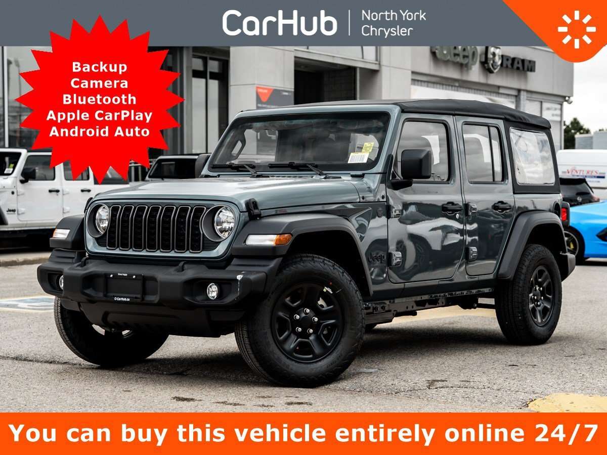 2026 Jeep Wrangler Sport Backup Cam Bluetooth Apple CarPlay Android A