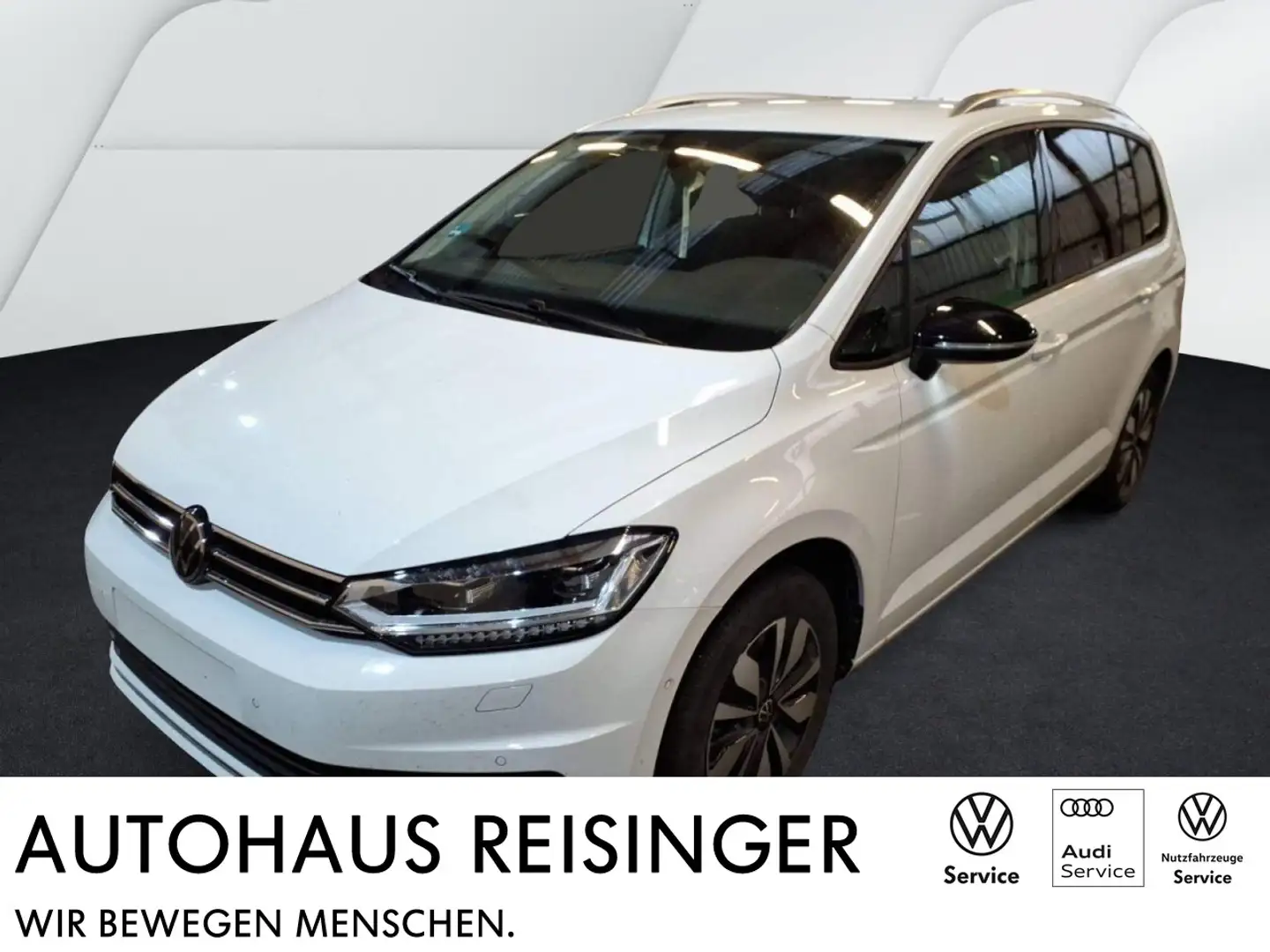 Volkswagen Touran Comf. 1.5 TSI DSG (NAVI,APP,IQLight,LED,ACC) Weiß - 1
