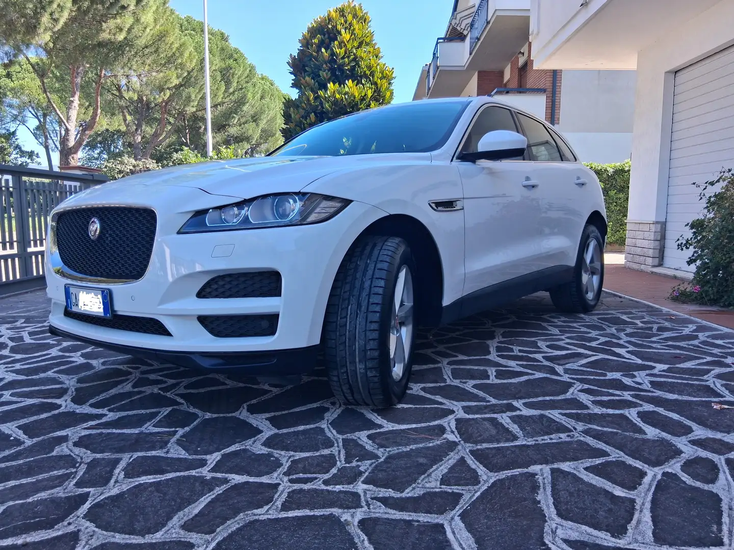 Jaguar F-Pace F-Pace 2019 2.0d i4 Pure awd 180cv auto my20 Bianco - 1