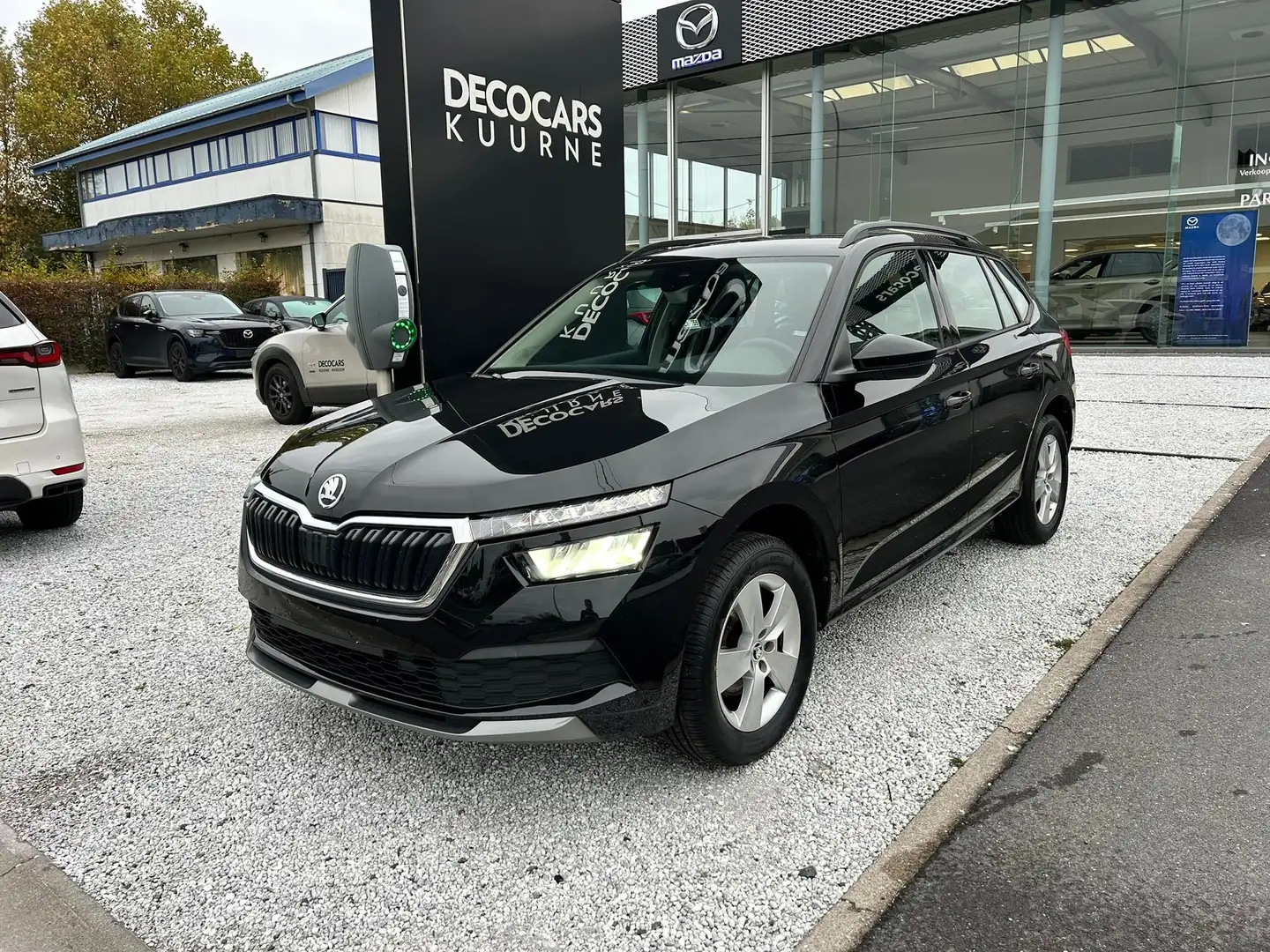 Skoda Kamiq TSI/ LED/ CruiseC/ Carplay/ AutoAirco/ Zetelverw Noir - 1