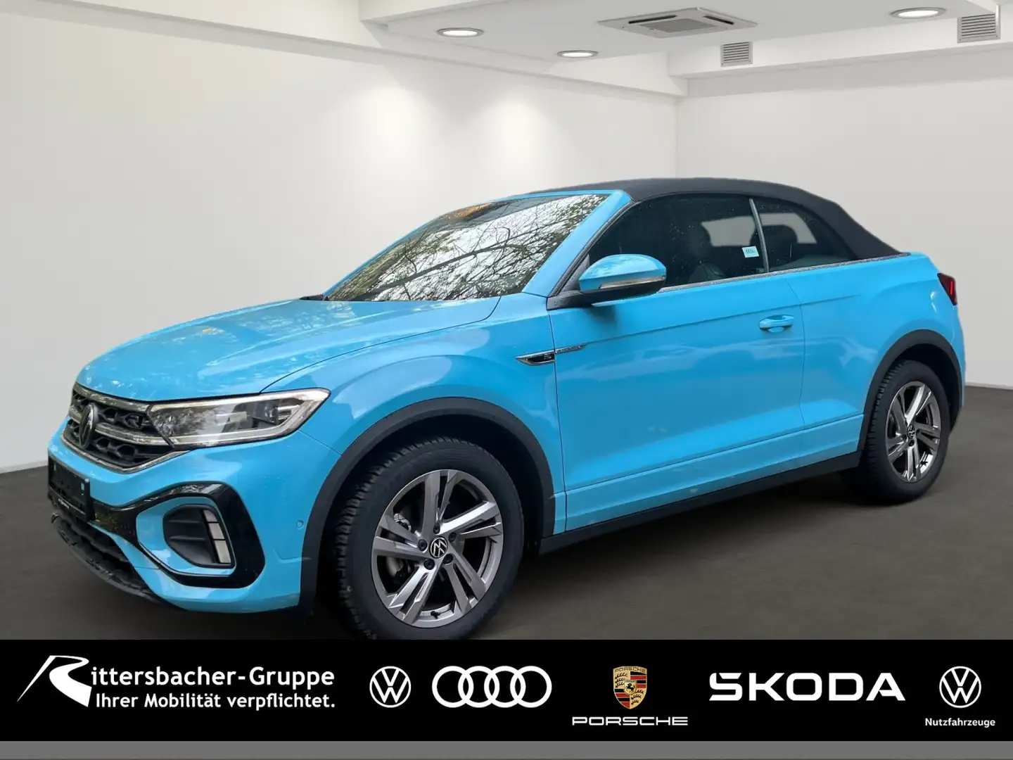 Volkswagen T-Roc 1.5 TSI R-Line DSG Navi RearView Blau - 1