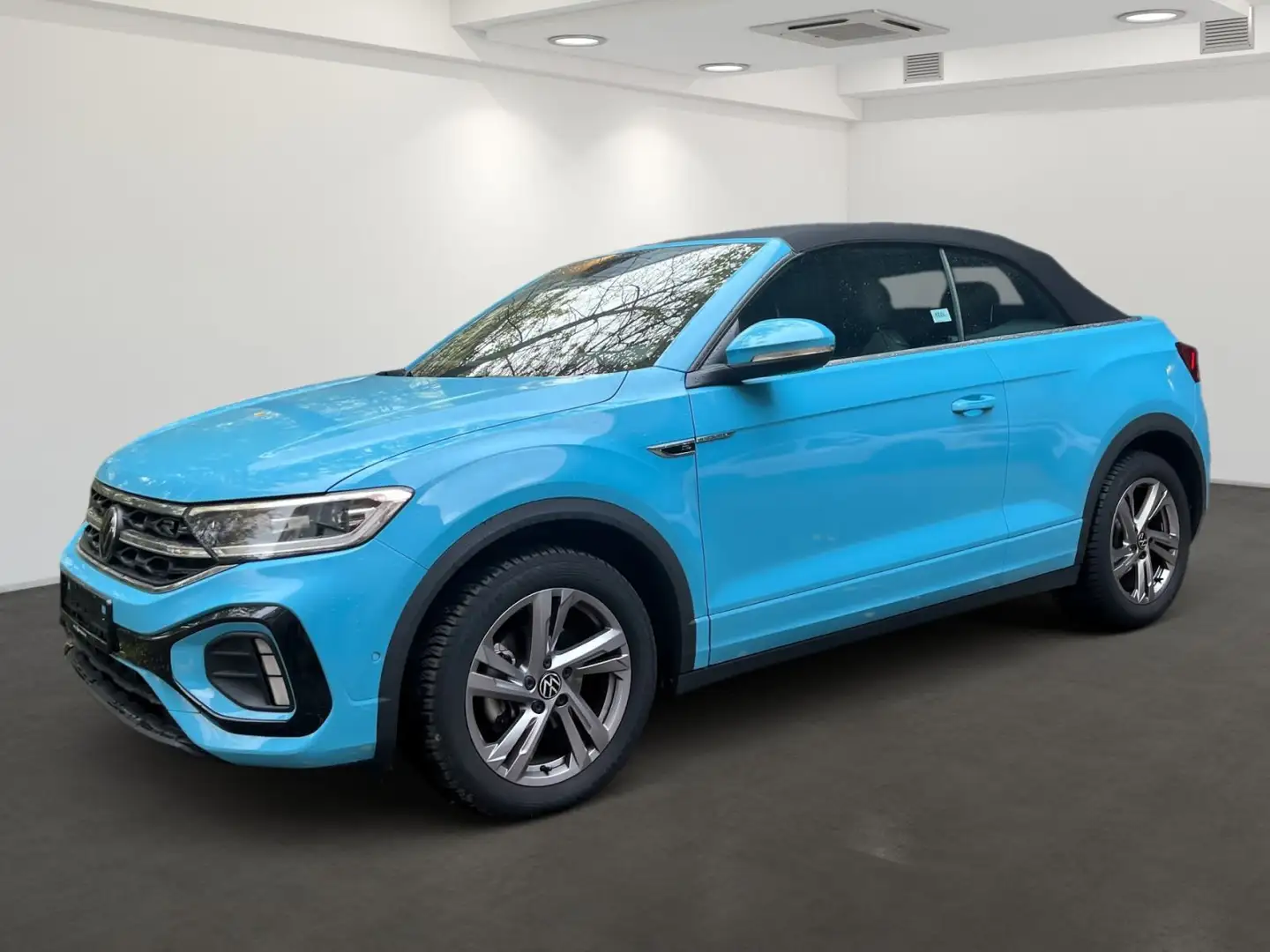 Volkswagen T-Roc 1.5 TSI R-Line DSG Navi RearView Blau - 2