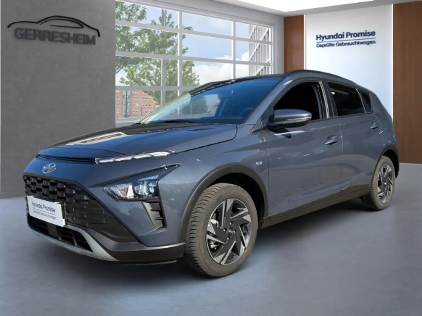 Hyundai BAYON Trend Allwetterr. CarPlay Sitz-/Lenkradheizung Mil Grau - 1