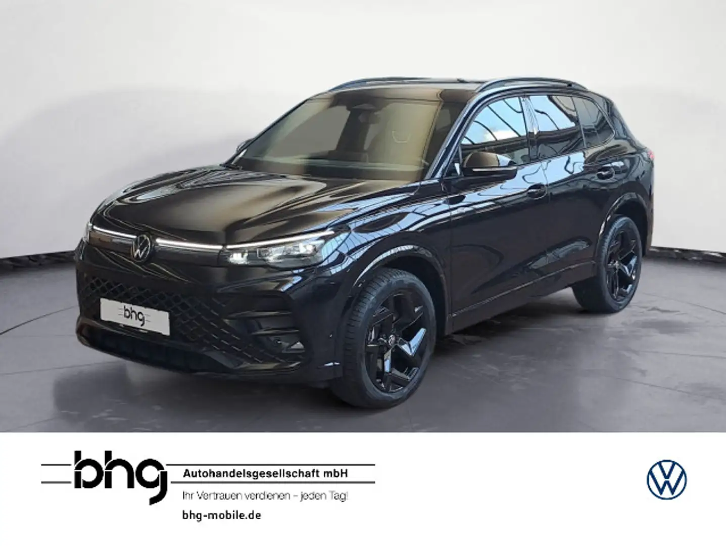 Volkswagen Tiguan 2.0 TDI R-Line 4MOTION DSG *KEYLESS*DCC*A Schwarz - 1