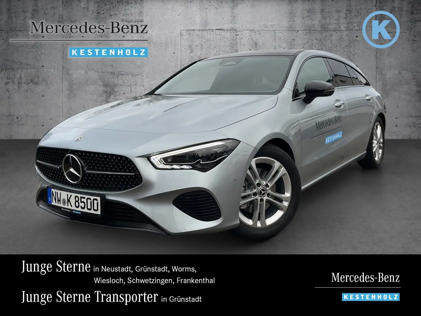 Mercedes-Benz CLA 200 CLA 200 d Shooting Brake PROGRESSIVE+PANO+DISTRO Silber - 1
