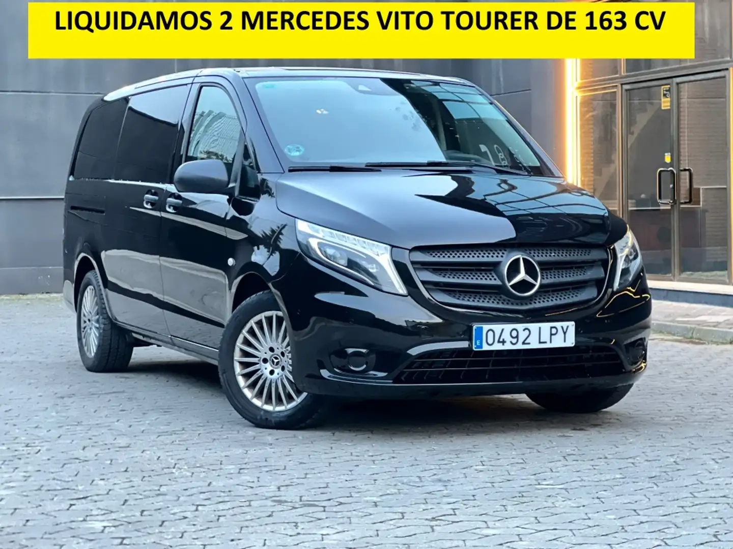 Mercedes-Benz Vito Mixto 116CDI Larga 9G-Tronic Negro - 1