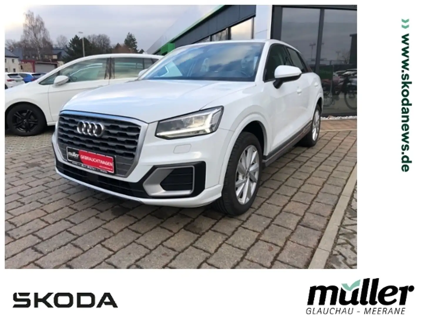 Audi Q2 sport Navi DSG LED SHZ Weiß - 1