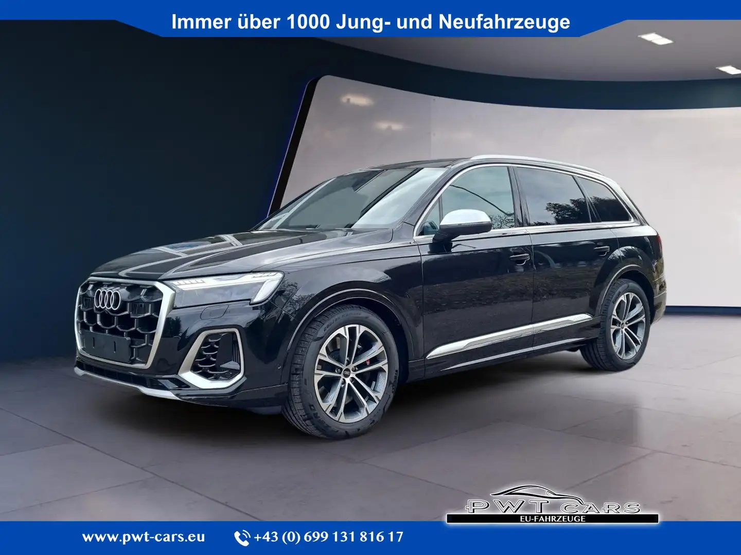 Audi SQ7 4.0 TFSI quattro AHK SoftClose Pano 7Sitz Matri... Schwarz - 1