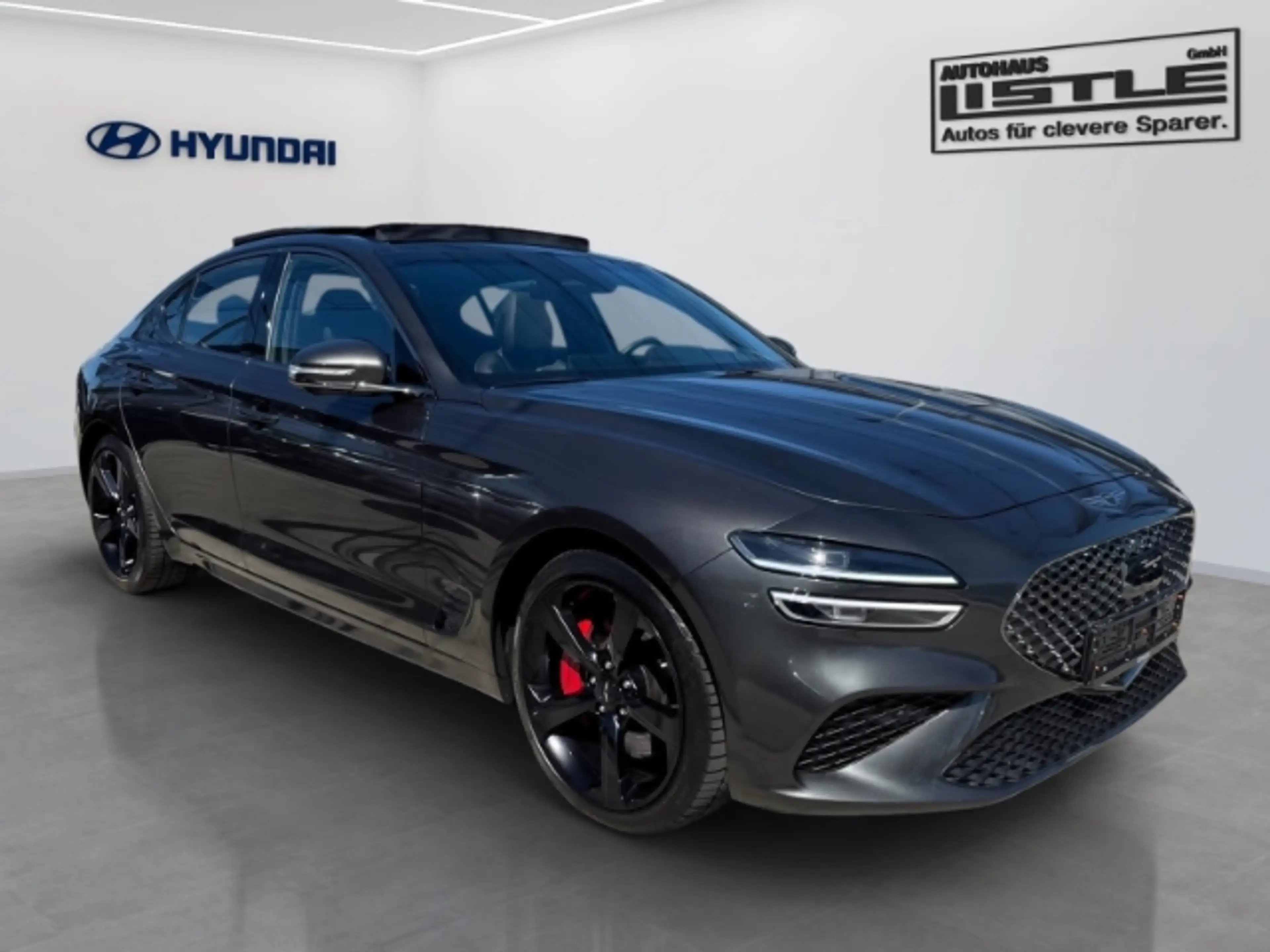 Genesis G70 Sedan 2.2D RWD Sport Sportpaket AD El. Panodach Na — photo 2