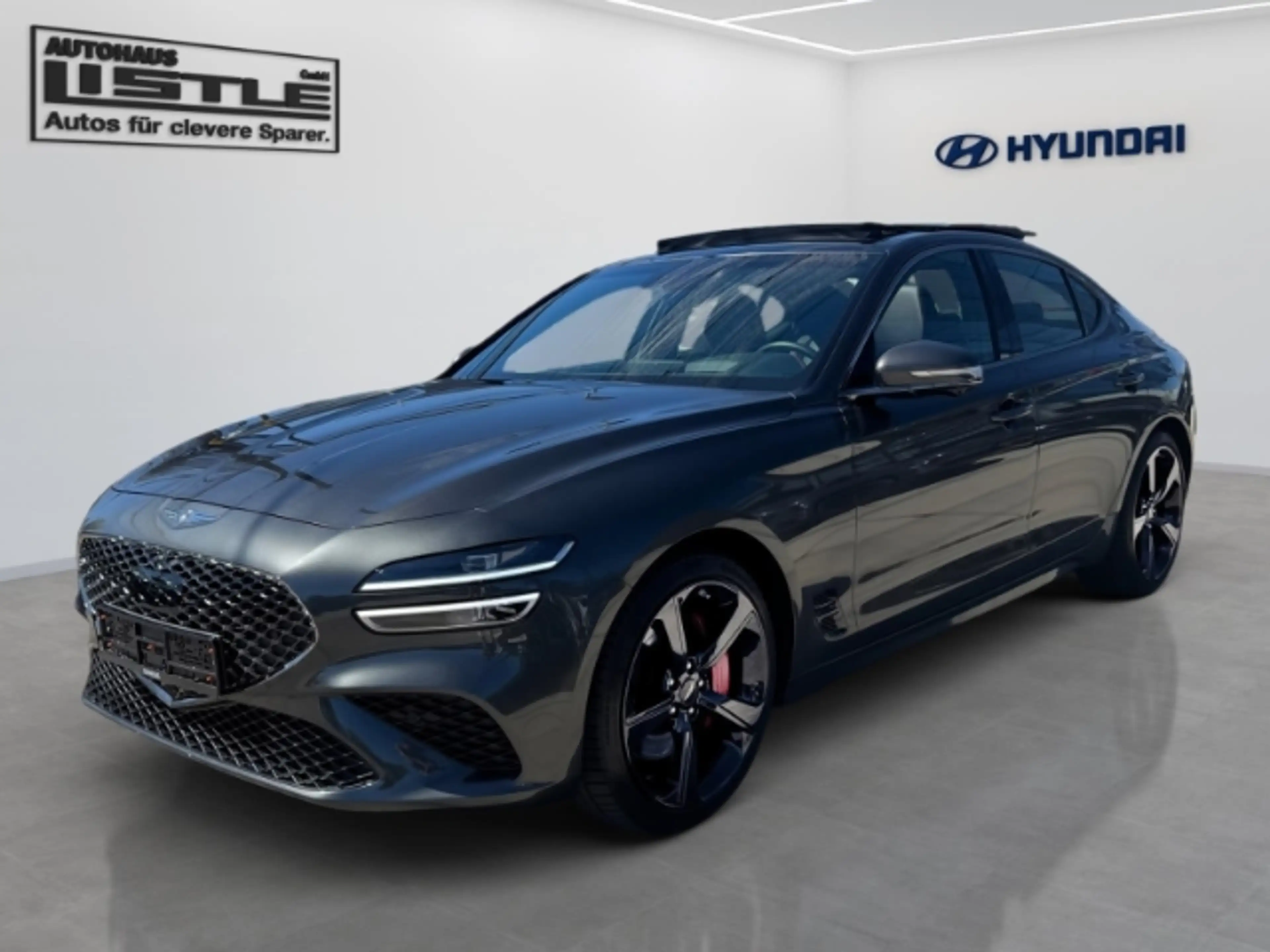 Genesis G70 Sedan 2.2D RWD Sport Sportpaket AD El. Panodach Na