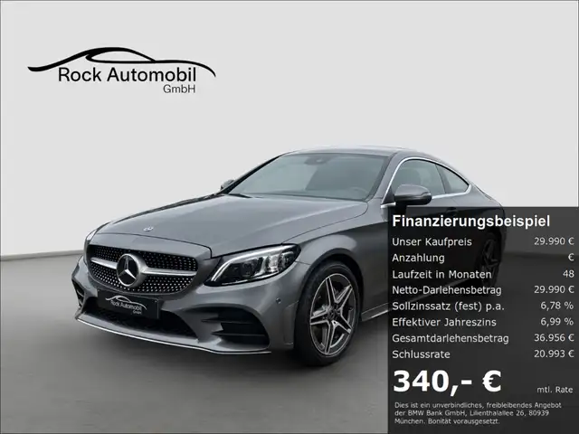 Mercedes-Benz C 180 AMG COUPE 9G Navi Garantie