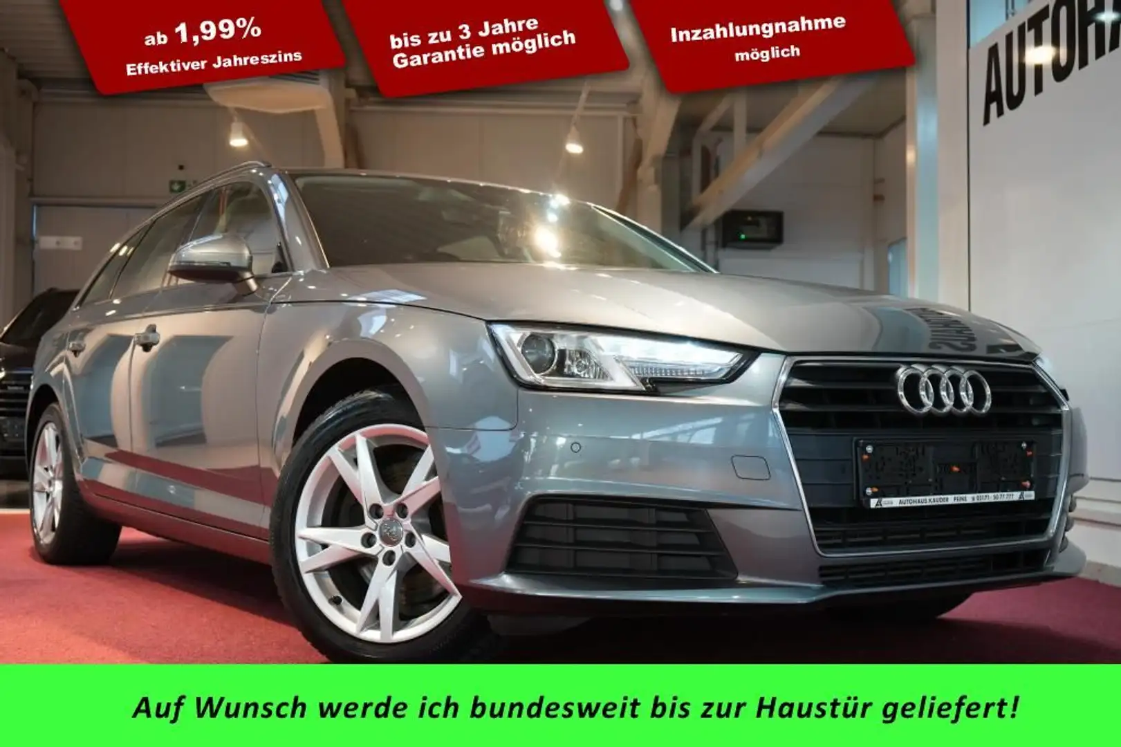 Audi A4 Avant 40 TFSI *LED*Navi*Klima* Grijs - 1