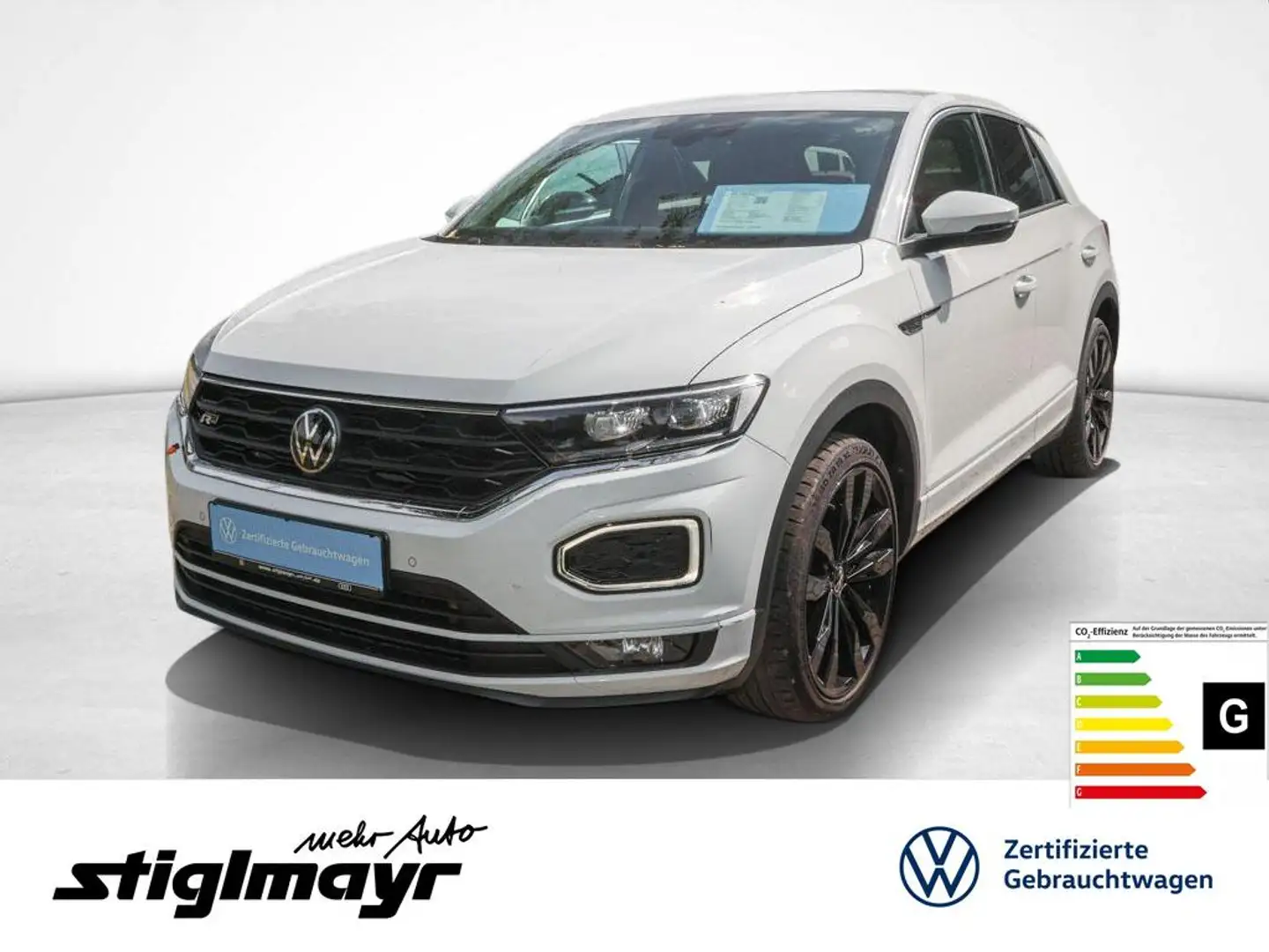 Volkswagen T-Roc R-Line 2.0 TSI 4MOTION DSG +KLIMA+NAVI+19´ Blanc - 1