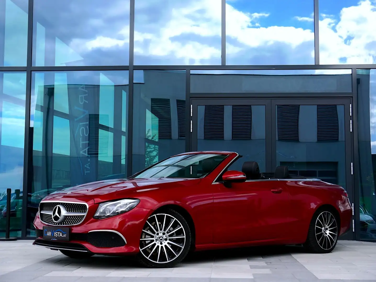 Mercedes-Benz E 200 Cabrio Avantgarde *Multibeam LED & Designo Lack* Rot - 2