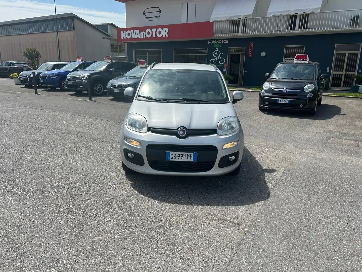 Fiat Panda 1.2 Lounge 69cv E6 Argento - 2