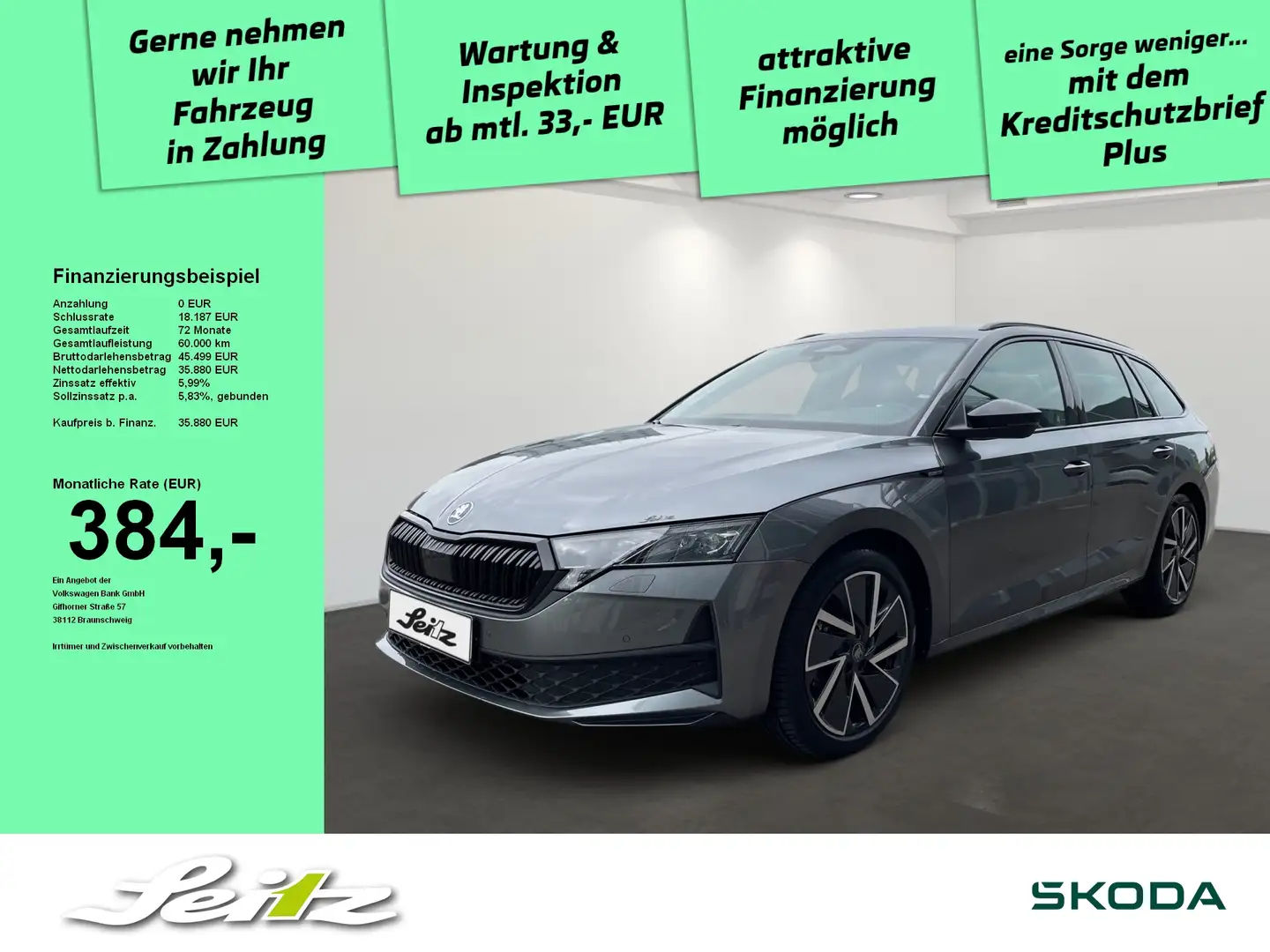 Skoda Octavia Combi 1.5 TSI mHEV Sportline *AHK*MATRIX*KAMERA* Gris - 1