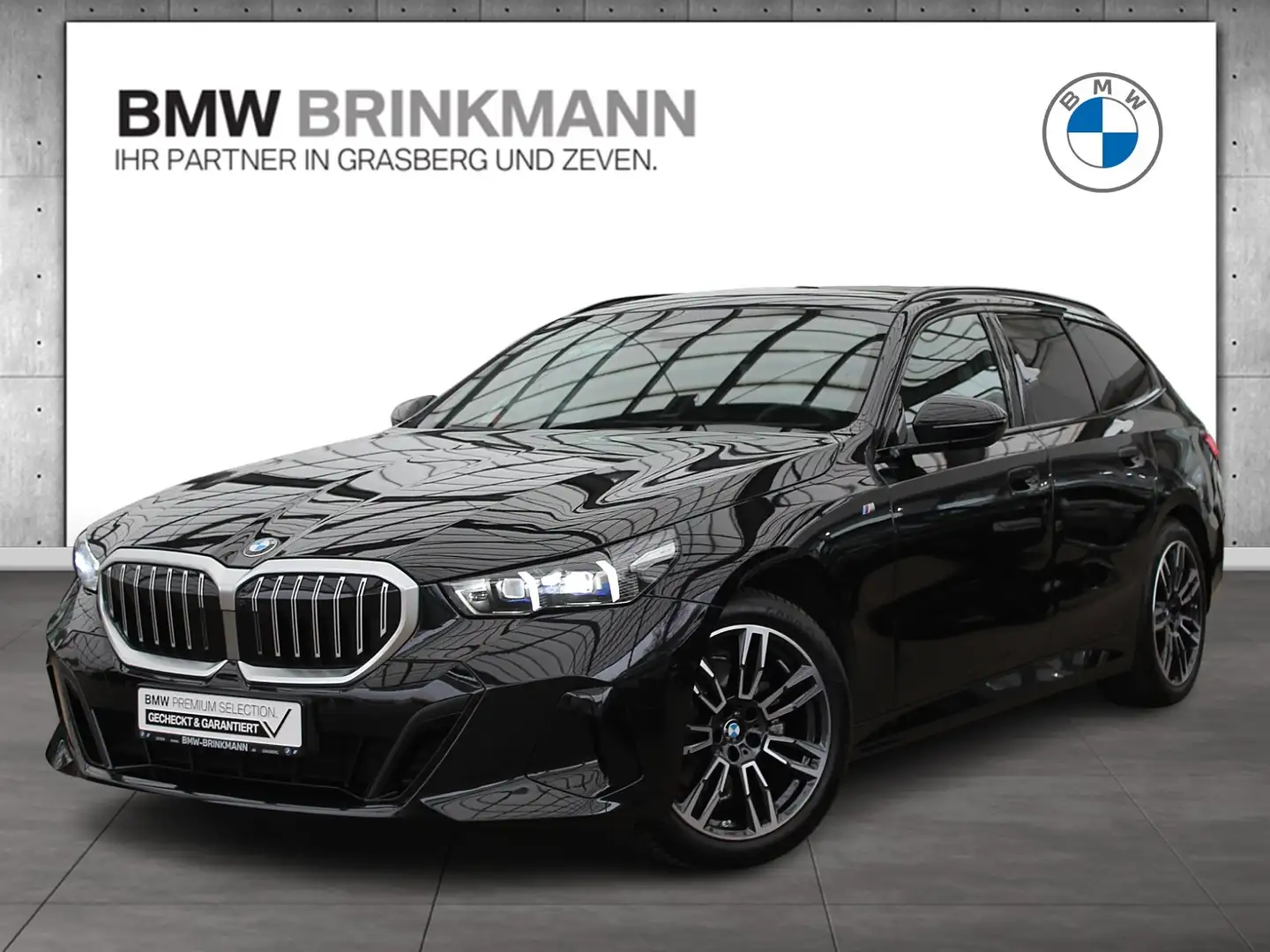 BMW 520 d Touring aut. / GARANTIE BIS 2029 + Inkl. 50% SI- Schwarz - 1