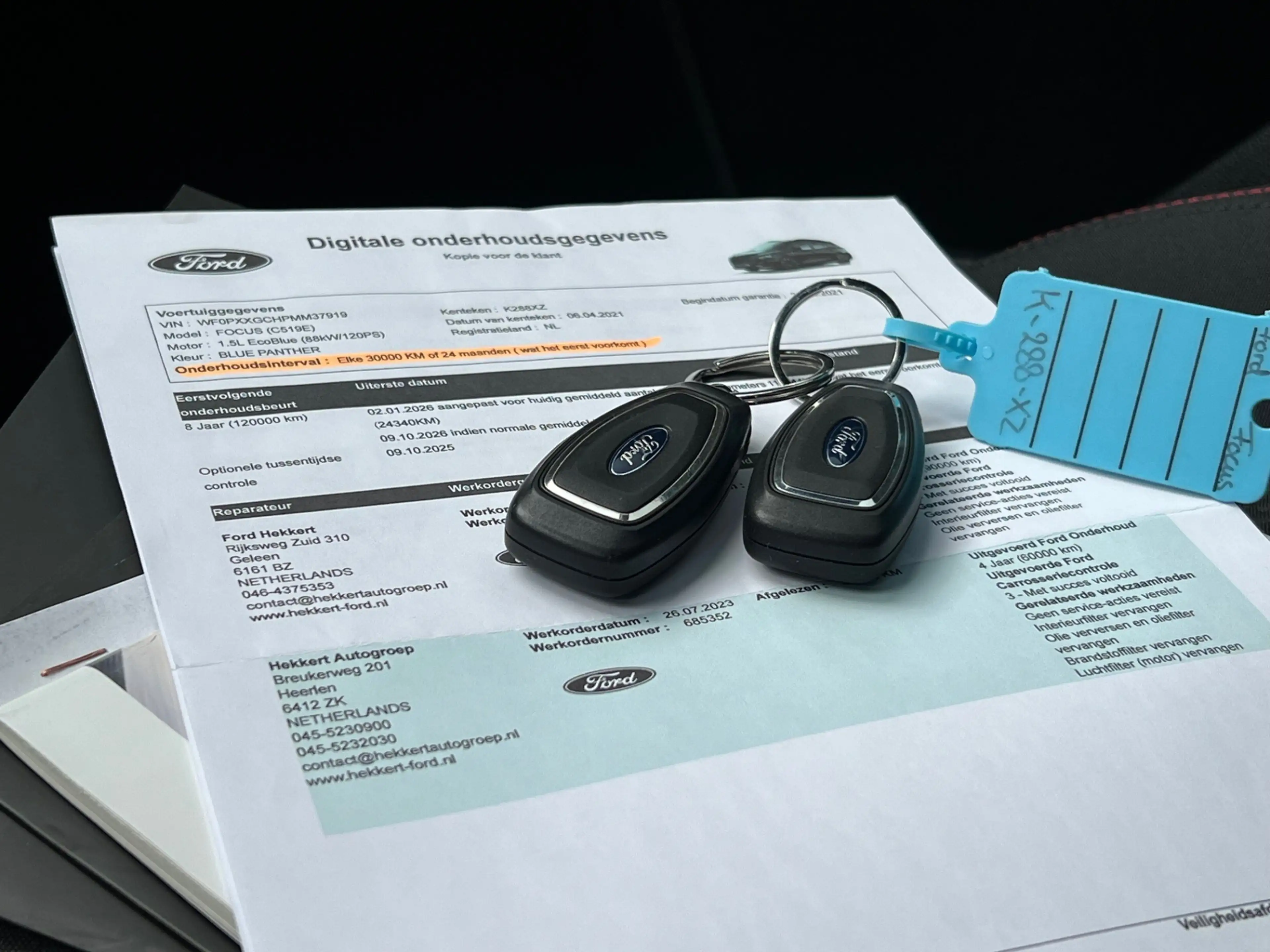 Ford Focus Wagon BWJ 2021 | 1.5TDCI 120PK ST Line X Business — photo 16
