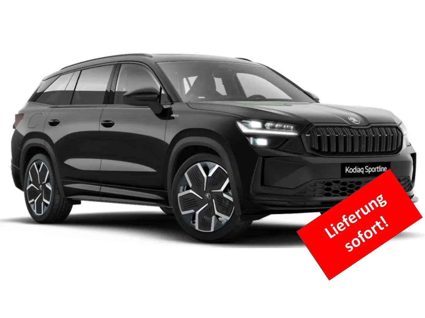 Skoda Kodiaq Sportline TDI 4x4 7-S*AHK*STDHZ*PANO*DCC* Schwarz - 1