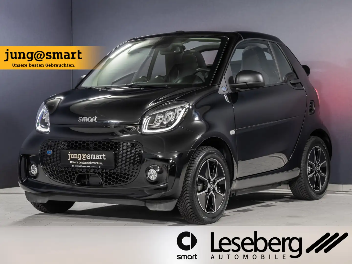 smart forTwo ForTwo Cabriolet EQ Passion LED/22kW/JBL/ Kamera Negro - 1