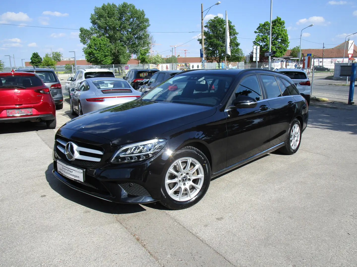 Mercedes-Benz C 180 d T-Modell  " Navi, SHZ, LED " Noir - 2