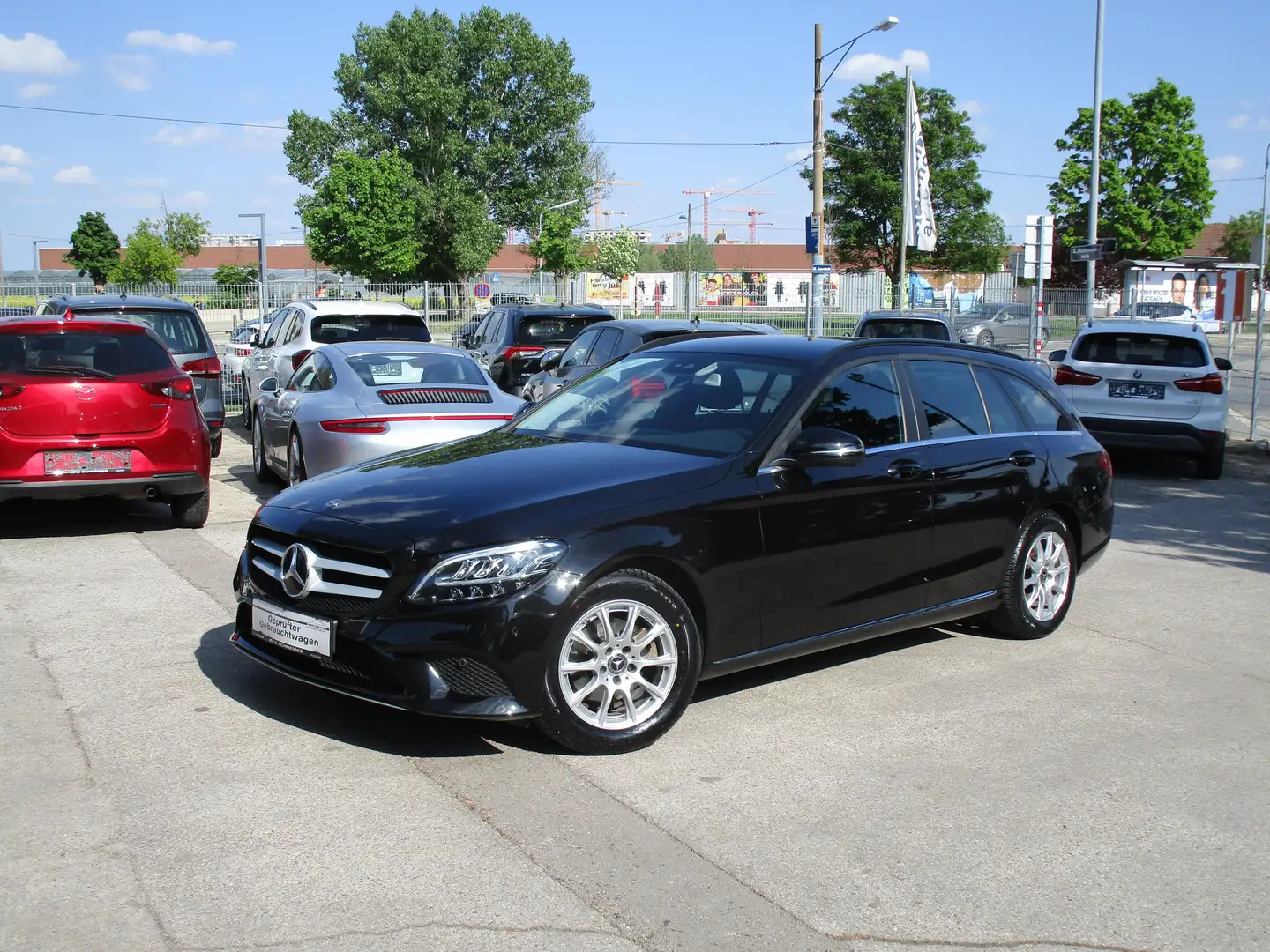 Mercedes-Benz C 180 d T-Modell " Navi, SHZ, LED " Noir - 1