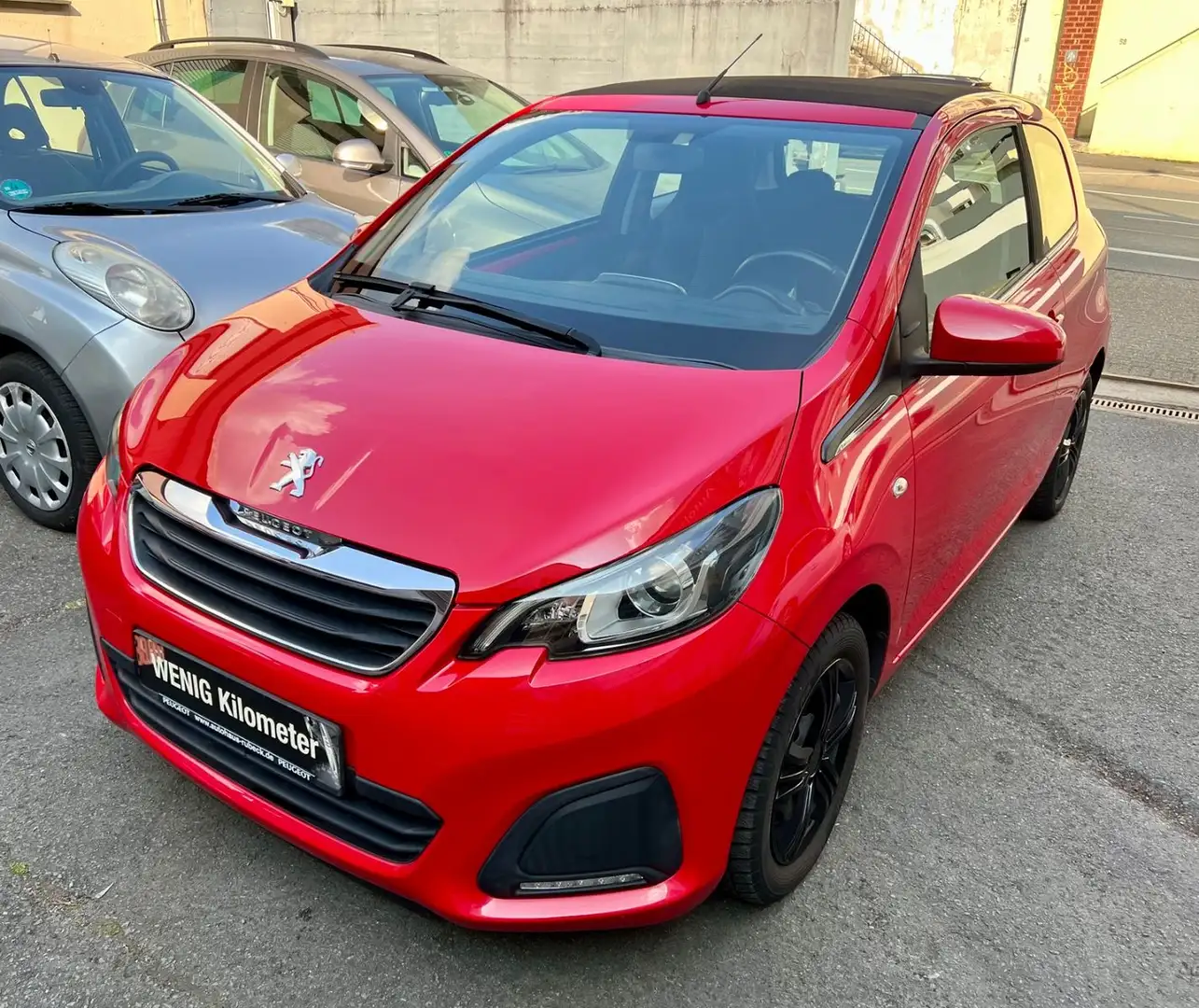 Peugeot 108 TOP Active*KLIMA*HHC*Elltr.FALTDACH*HU:12/26 Rot - 1