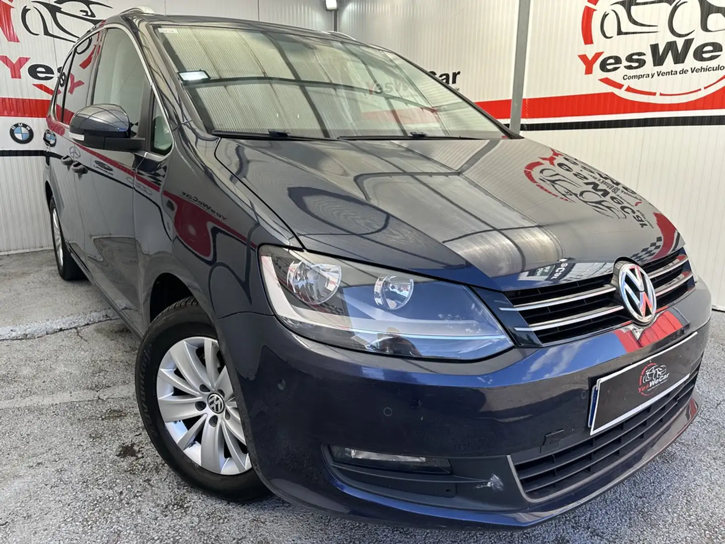 Volkswagen Sharan 2.0TDI Advance BMT 177 Bleu - 1