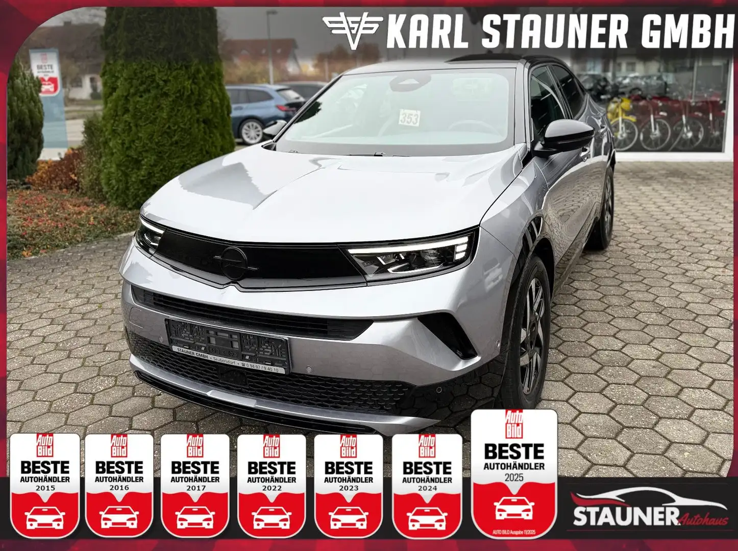 Opel Mokka GS Line NEUES MODELL 360°KAMERA DAB NAVI Grau - 1