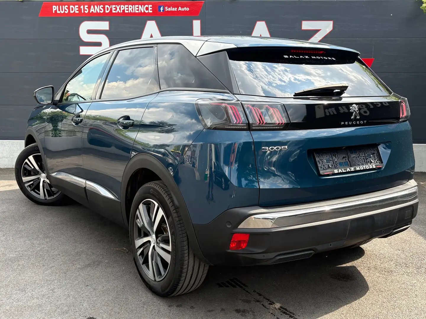 Peugeot 3008 1.5 BlueHDi Active/DIESEL/GARANTIE/CAMERA/AUTO Blauw - 2