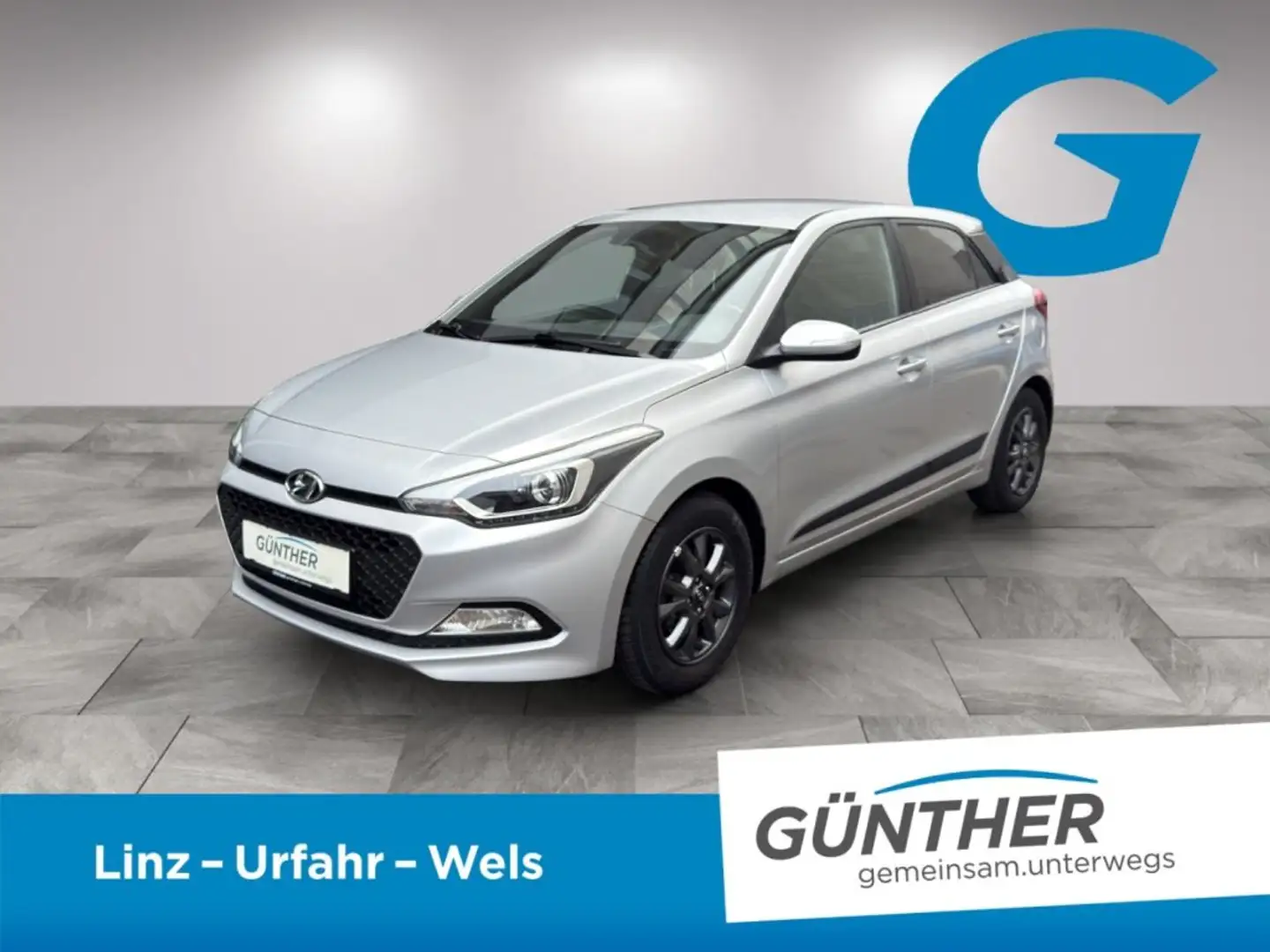 Hyundai i20 1.25 Lim. Plus Grau - 1