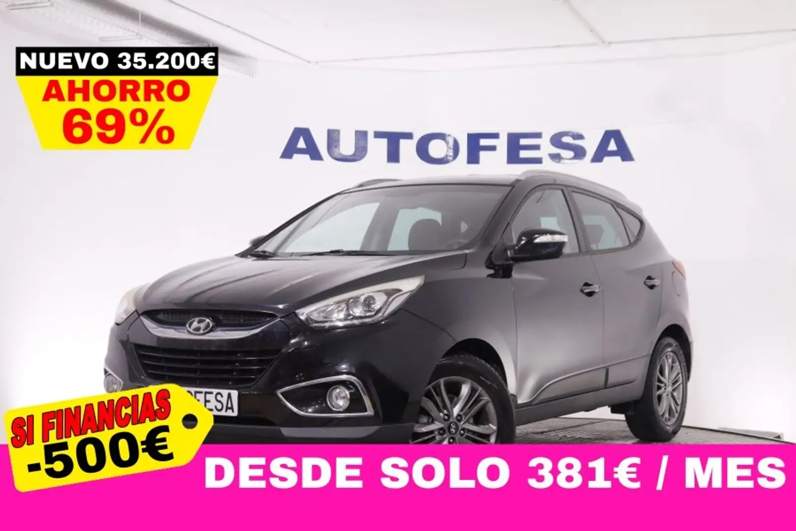 Hyundai iX35 2.0 CRDI TECNO SKY 136CV 5P # PARKTRONIC Noir - 1