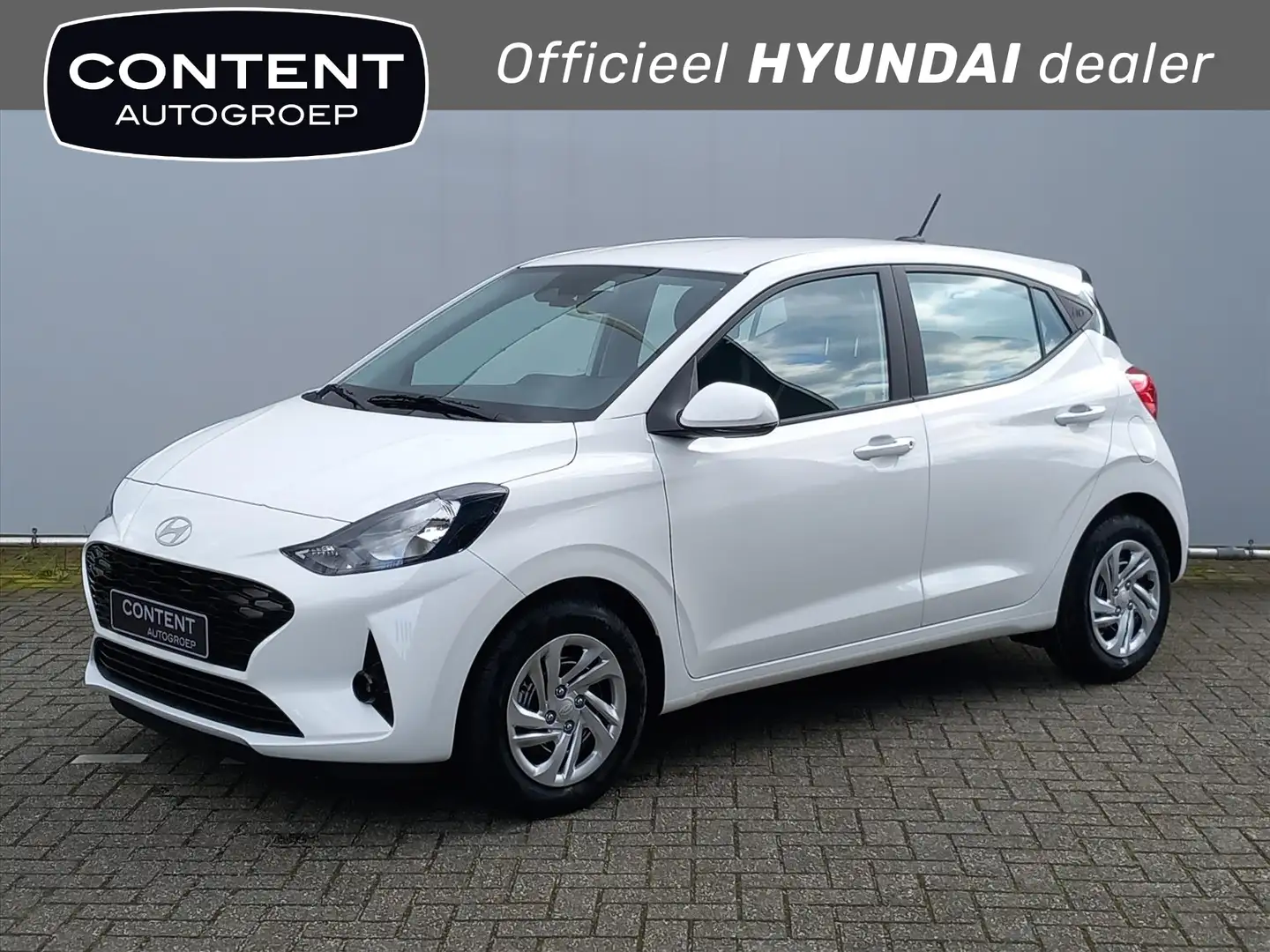 Hyundai i10 1.0i 67pk Comfort Smart | Navi | Cruise | Airco Blanc - 1