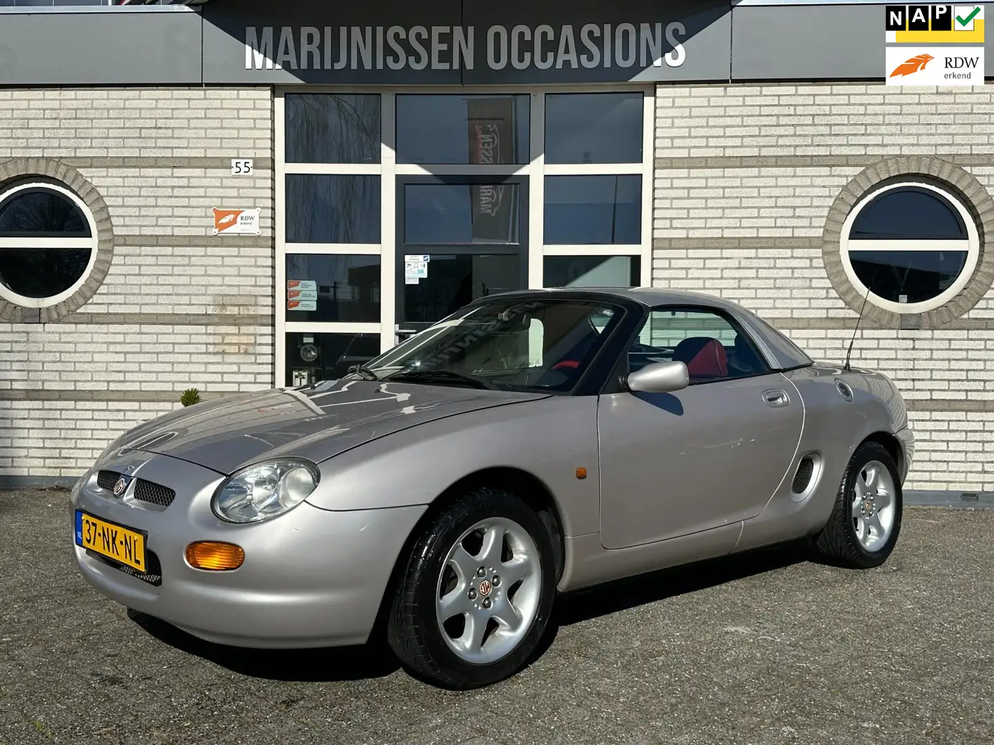 MG MGF 1.8i |Hardtop| Leder,Alarm,ElekRmn| Gri - 1