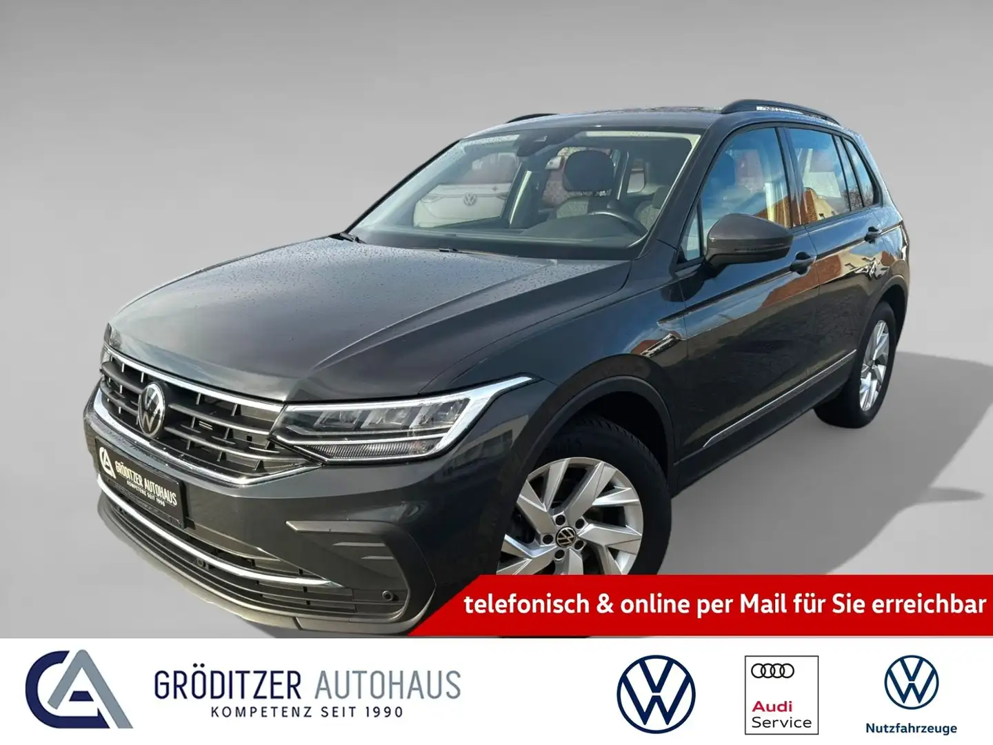 Volkswagen Tiguan Life 1.5 TSI NAV|ACC|AHK Grijs - 1