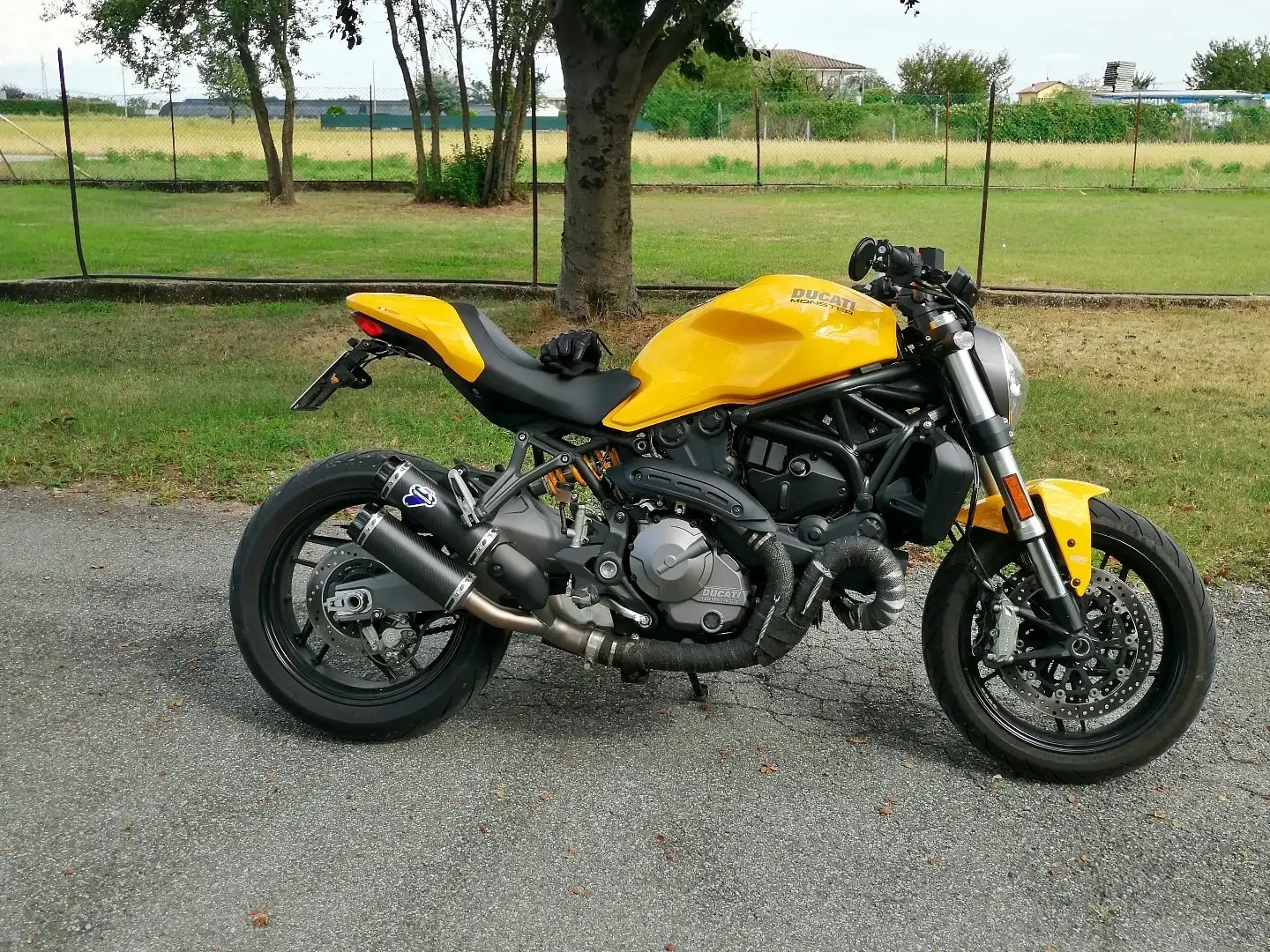 Ducati Monster 821 Żółty - 1