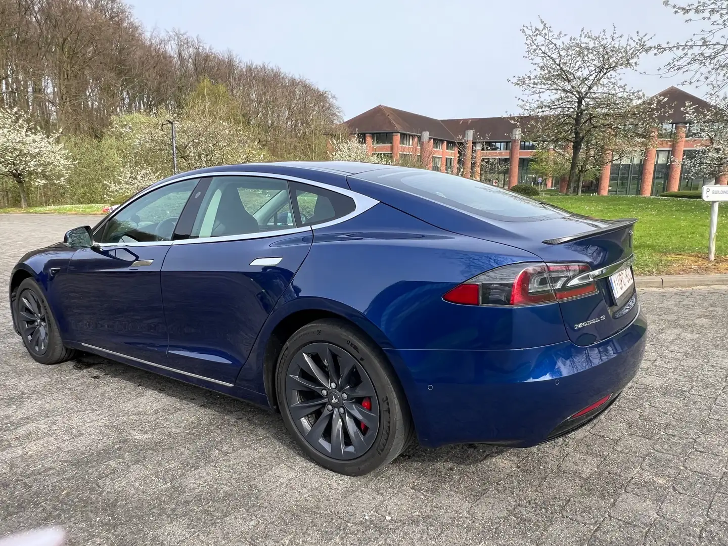 Tesla Model S P100D Ludicrous Bleu - 2