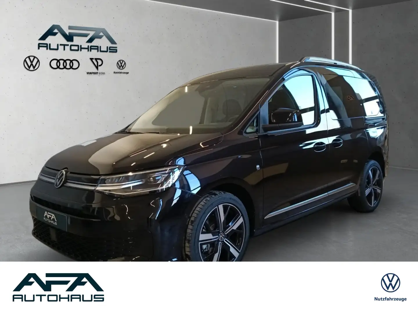 Volkswagen Caddy 2.0 TDI Style DSG LED*Navi*AHK*StdHz Zwart - 1