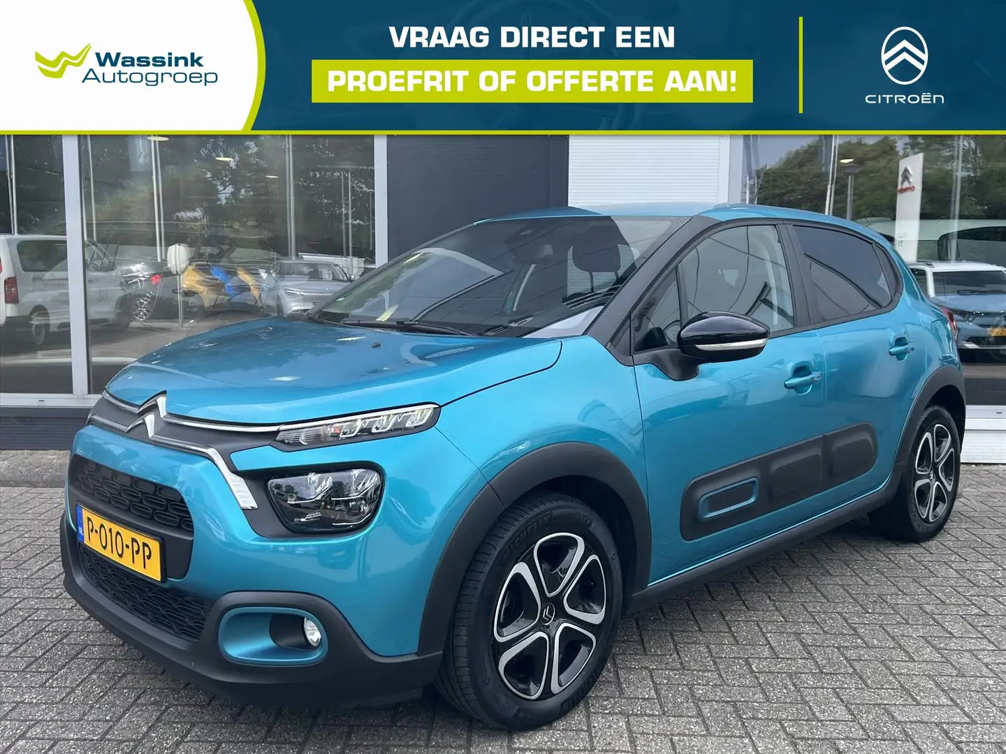Citroen C3 1.2 PureTech 83pk Feel | Navigatie | Cruise Contro Blau - 1