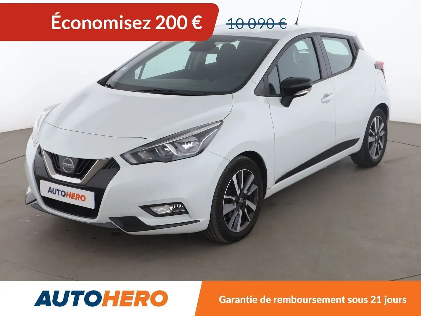 Nissan Micra 1.0 IG Acenta Blanc - 1